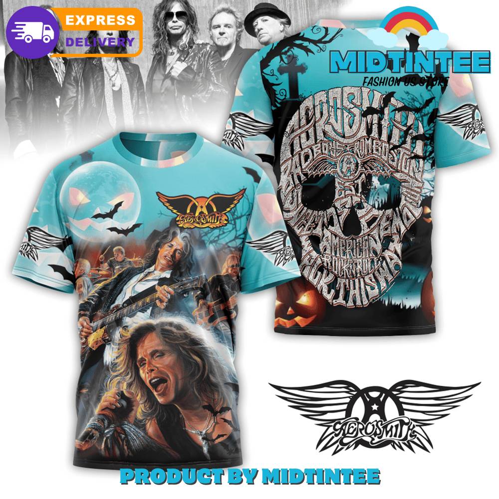 Aerosmith American Rock N Roll Halloween Shirt