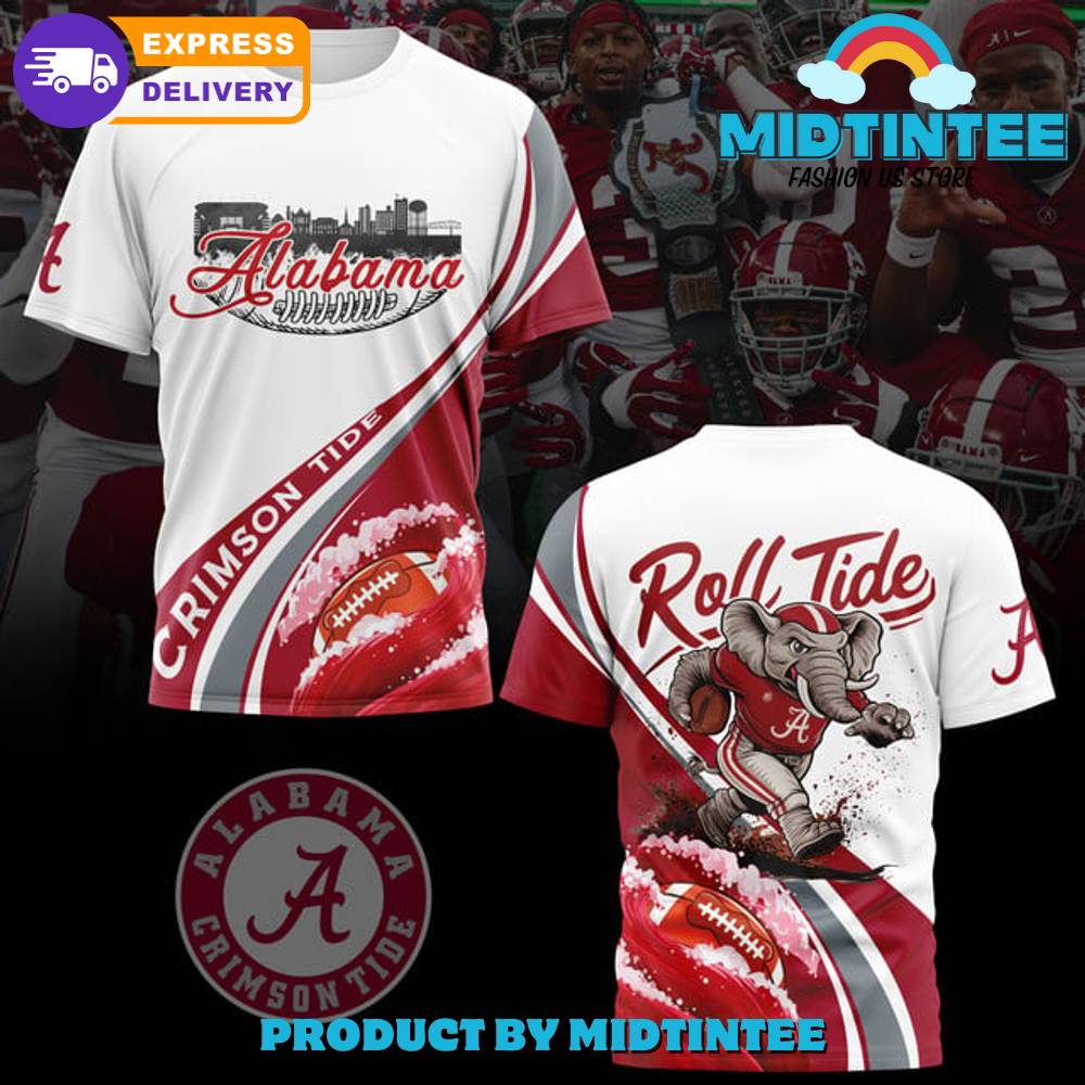 Alabama Crimson Tide 2024 Football Roll Tide Shirt