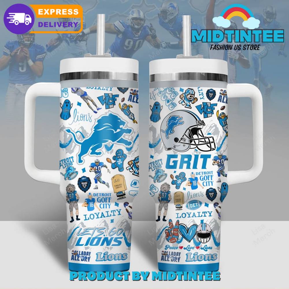 Detroit Lions 2024 Limited Edition Stanley Tumbler