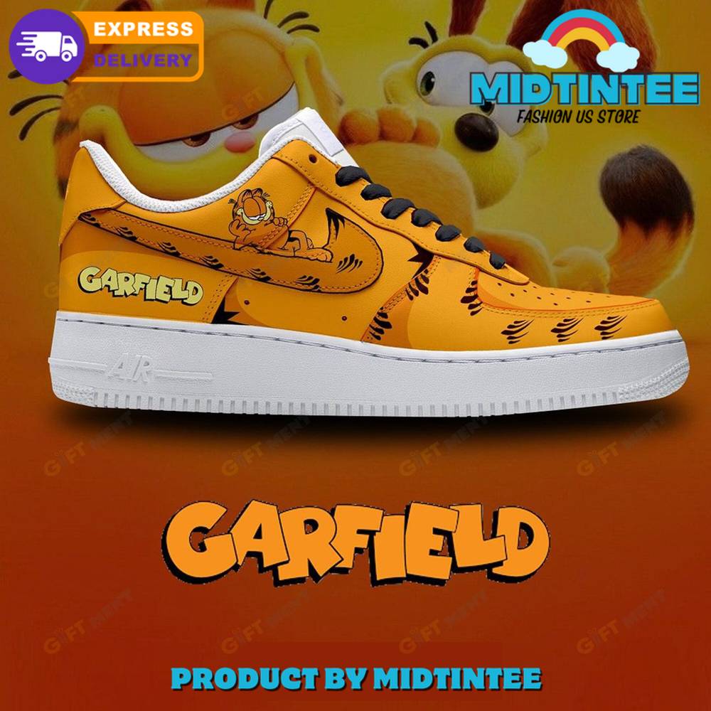 Garfield Movie 2024 Limited Edition Air Force 1