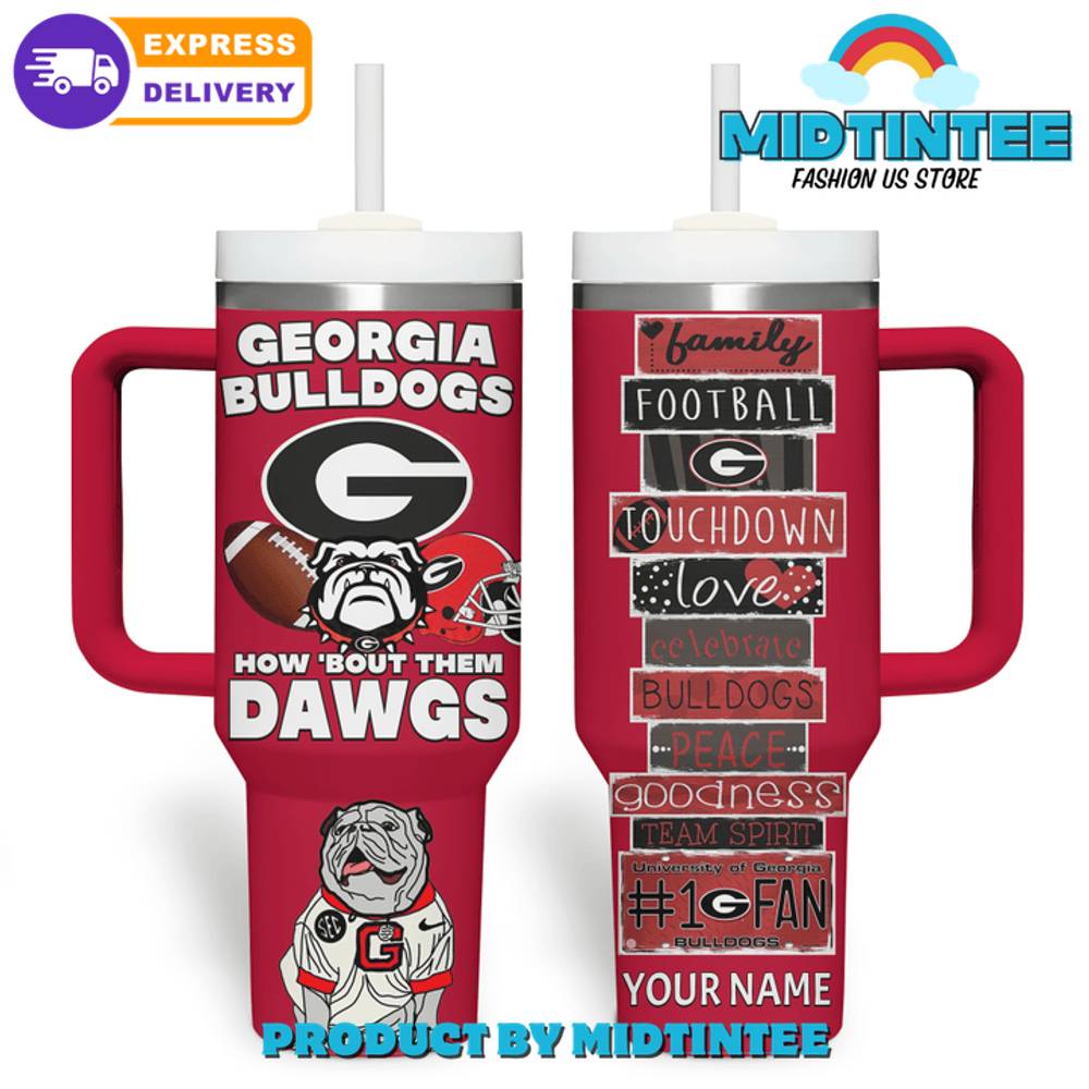 Georgia Bulldogs Gift For Fan Special Customized Stanley Tumbler