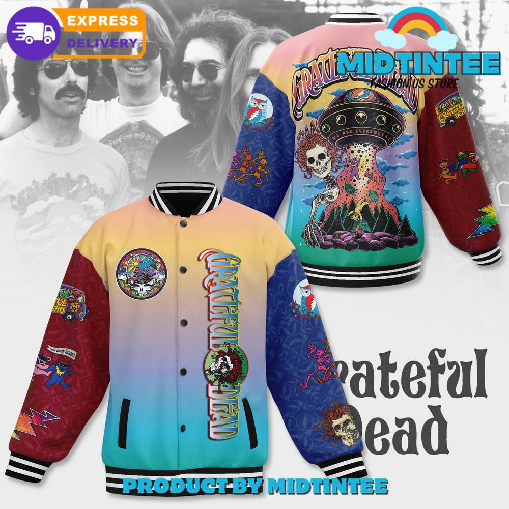 Grateful Dead Band Limited Edition Baseball Jacket