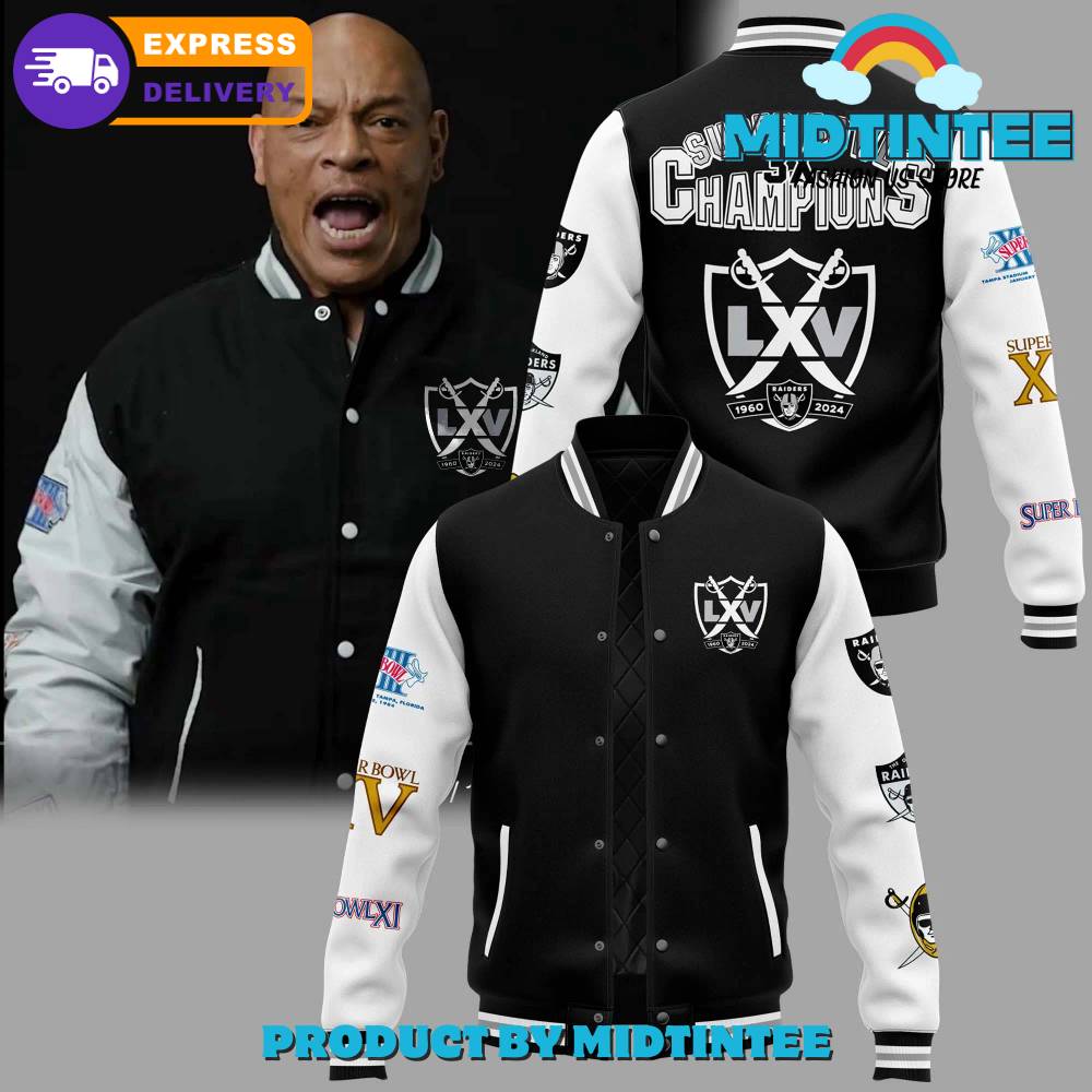 Las Vegas Raiders 2024 Limited Edition Baseball Jacket