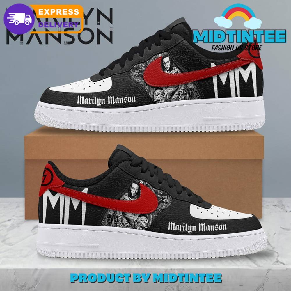 Marilyn Manson American Singer Air Force 1