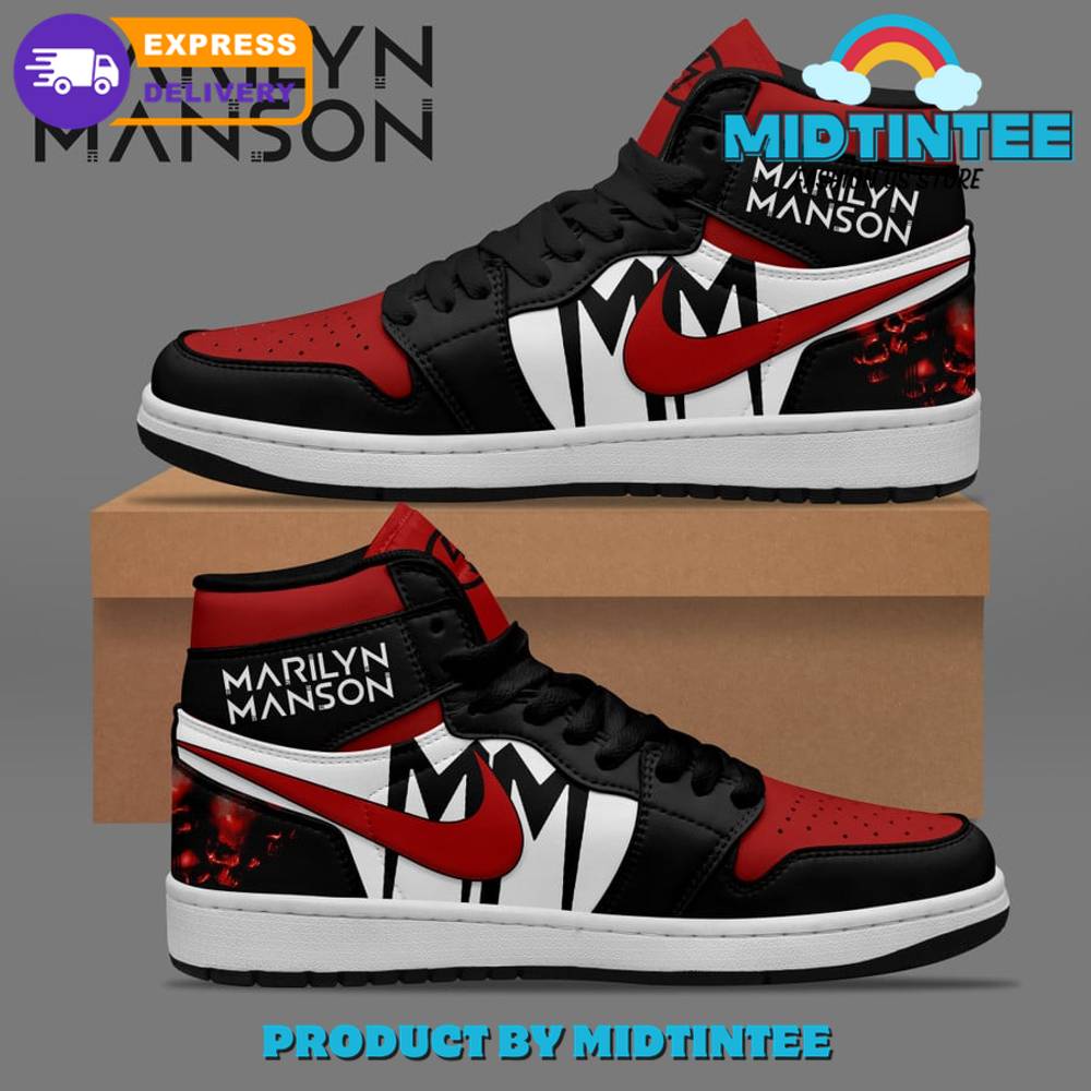 Marilyn Manson American Singer Air Jordan 1