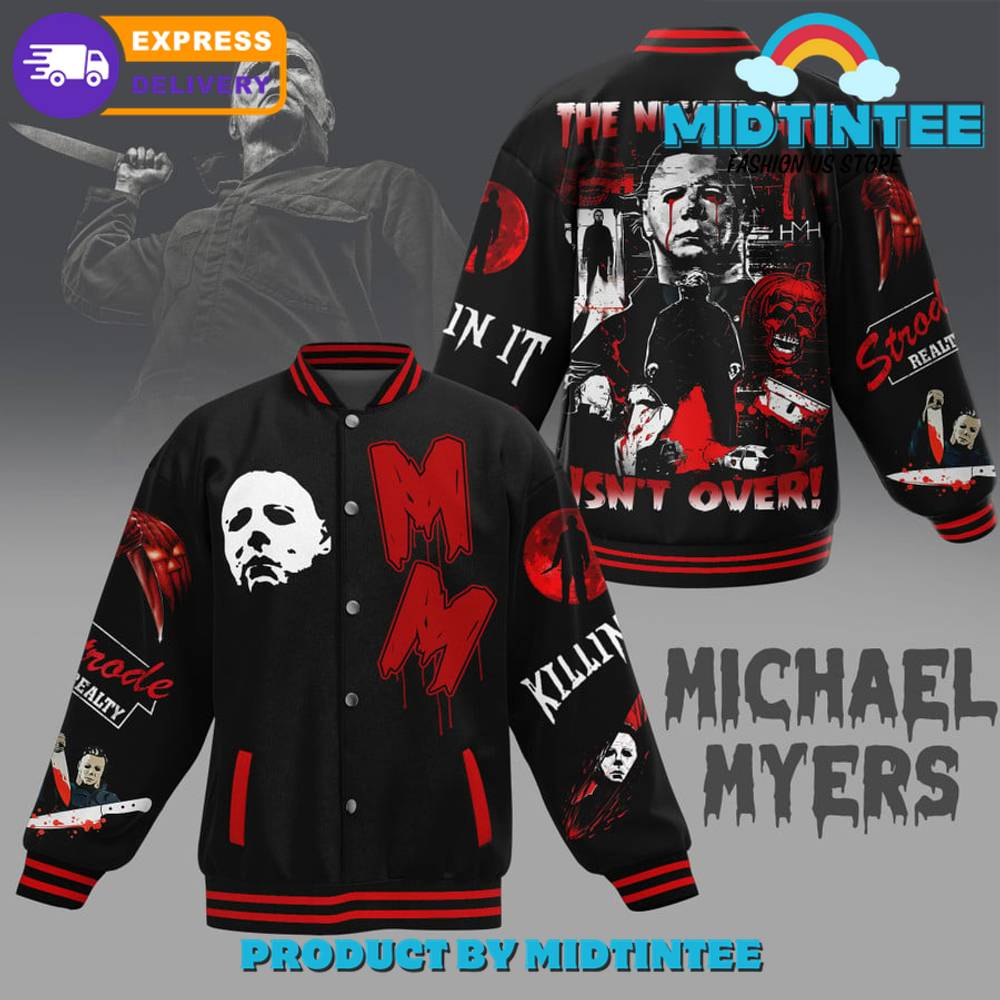 Michael Myers The Nightmare Isn’t Over Baseball Jacket