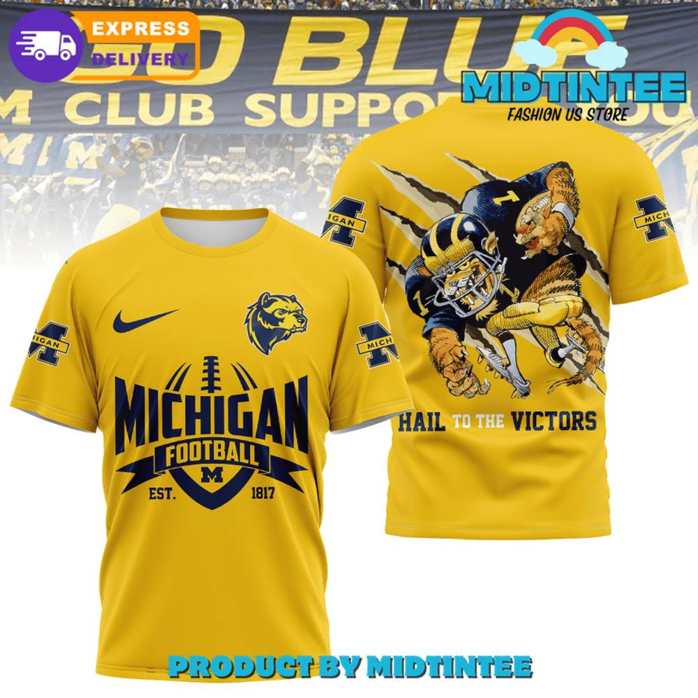 Michigan Wolverines Football Go Blue 2024 Shirt