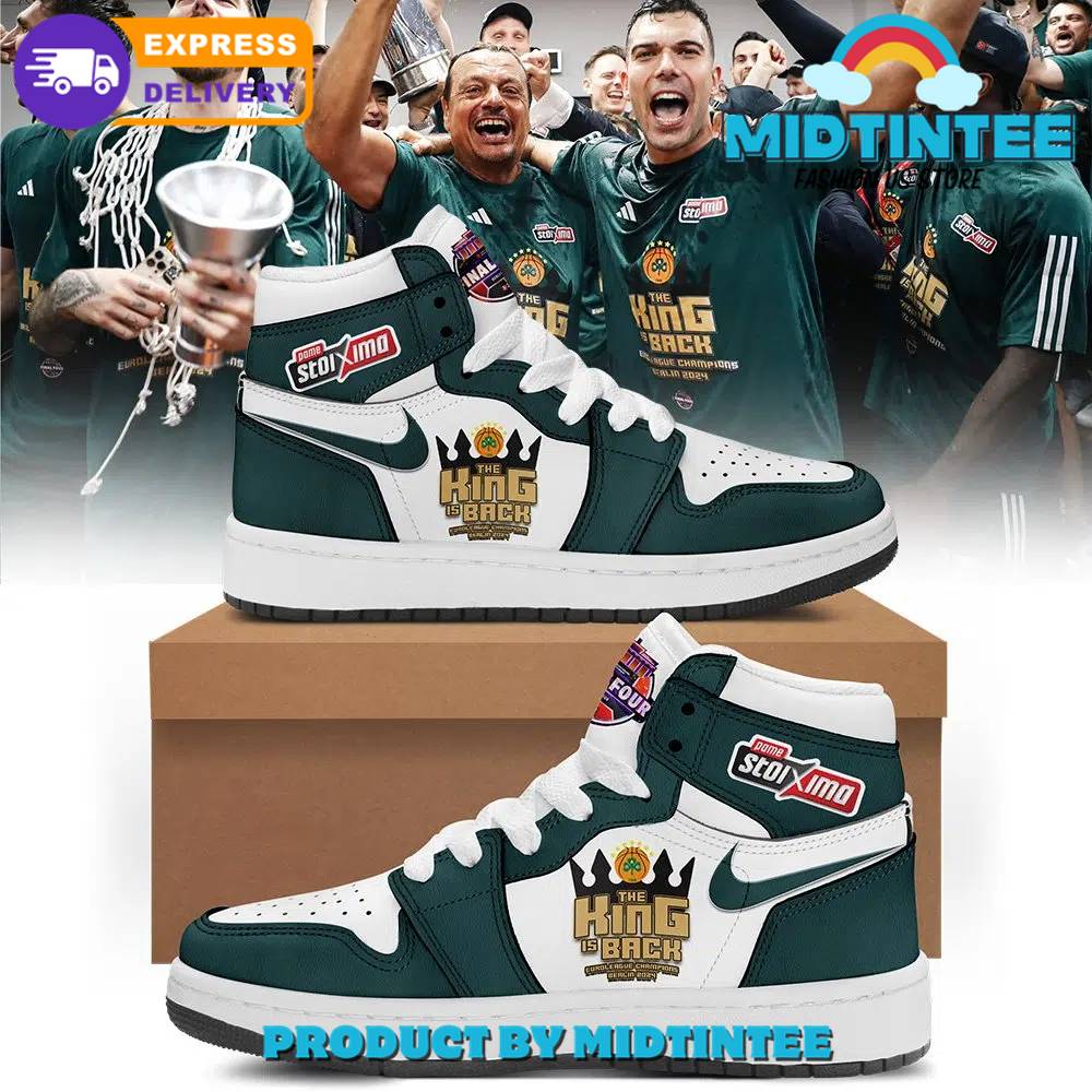 Panathinaikos BC The King Is Back Nike Air Jordan 1