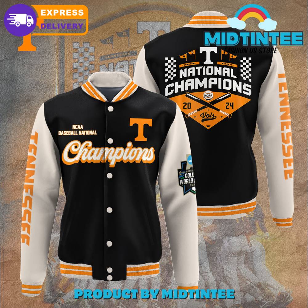 Tennessee Volunteers NCAA Baseball Champions Baseball Jacket