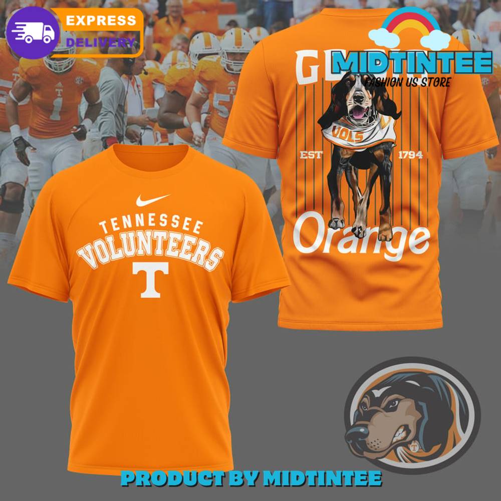 Tennessee Volunteers NCAA Football Orange Shirt