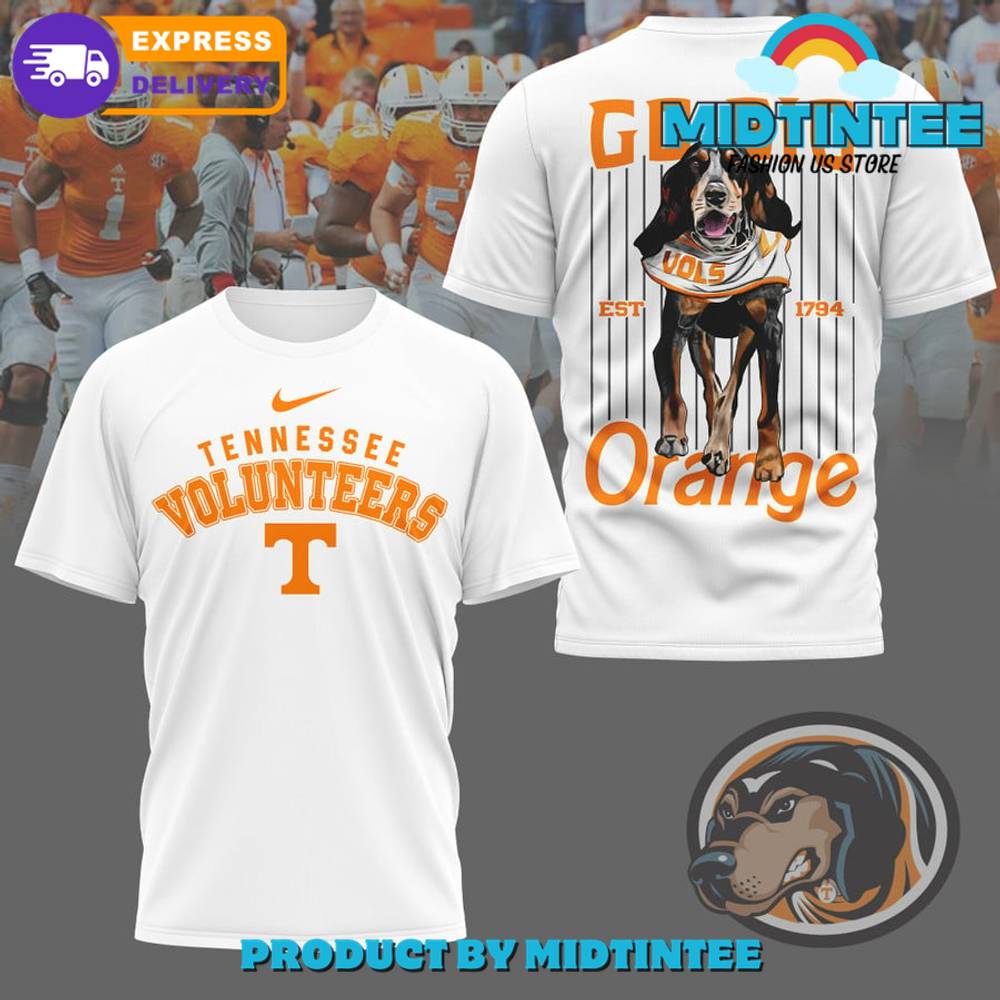 Tennessee Volunteers NCAA Football White Shirt