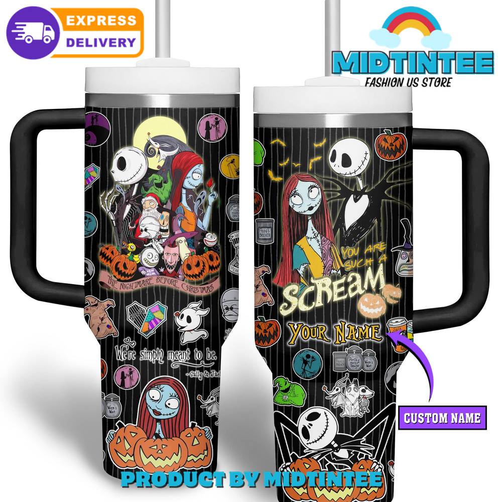 The Pumpkin King’s Customized Stanley Tumbler