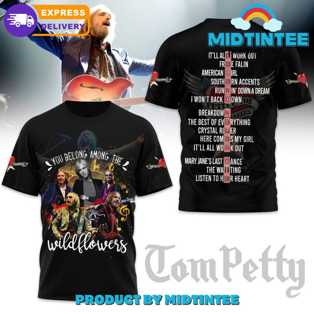 Tom Petty Legend Never Die Special Shirt