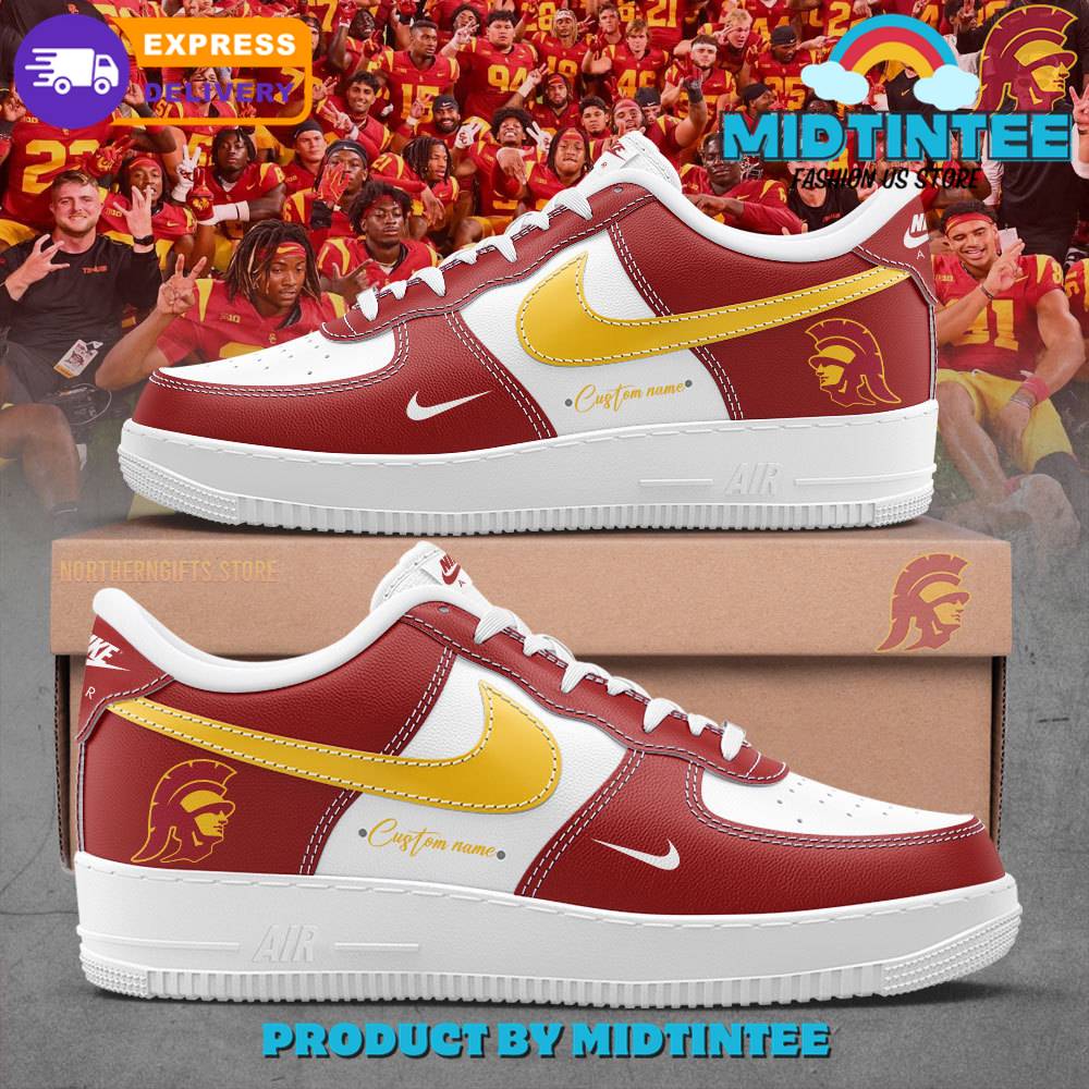 USC Trojans NCAA Custom Name Air Force 1