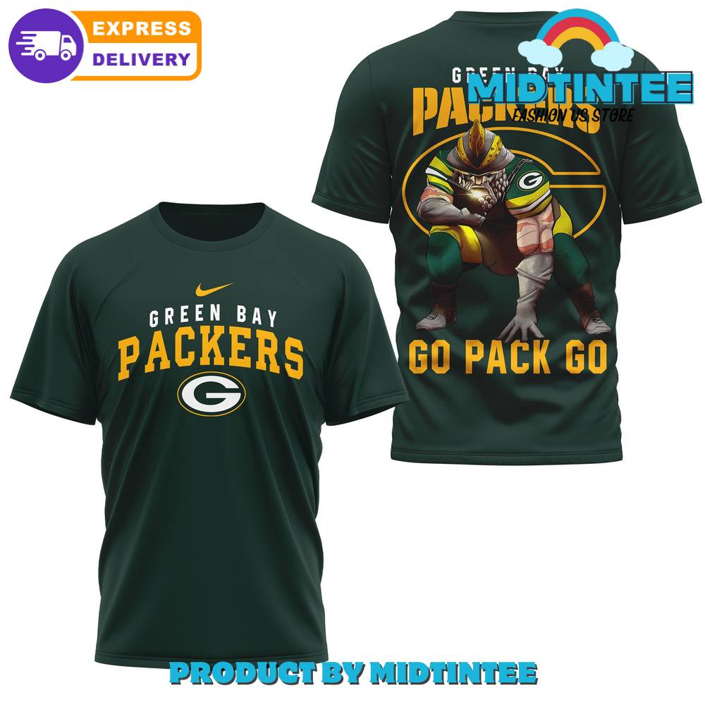 Green Bay Packers Go Pack Go Green Shirt