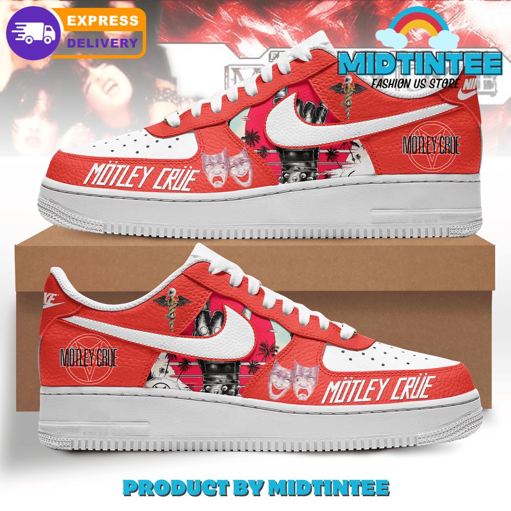 Motley Crue American Heavy Mental Premium Nike Air Force 1