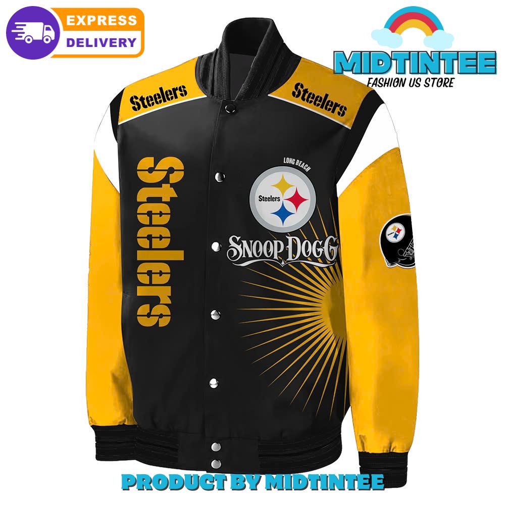 Pittsburgh Steelers X Snoop Dogg Premium Baseball Jacket