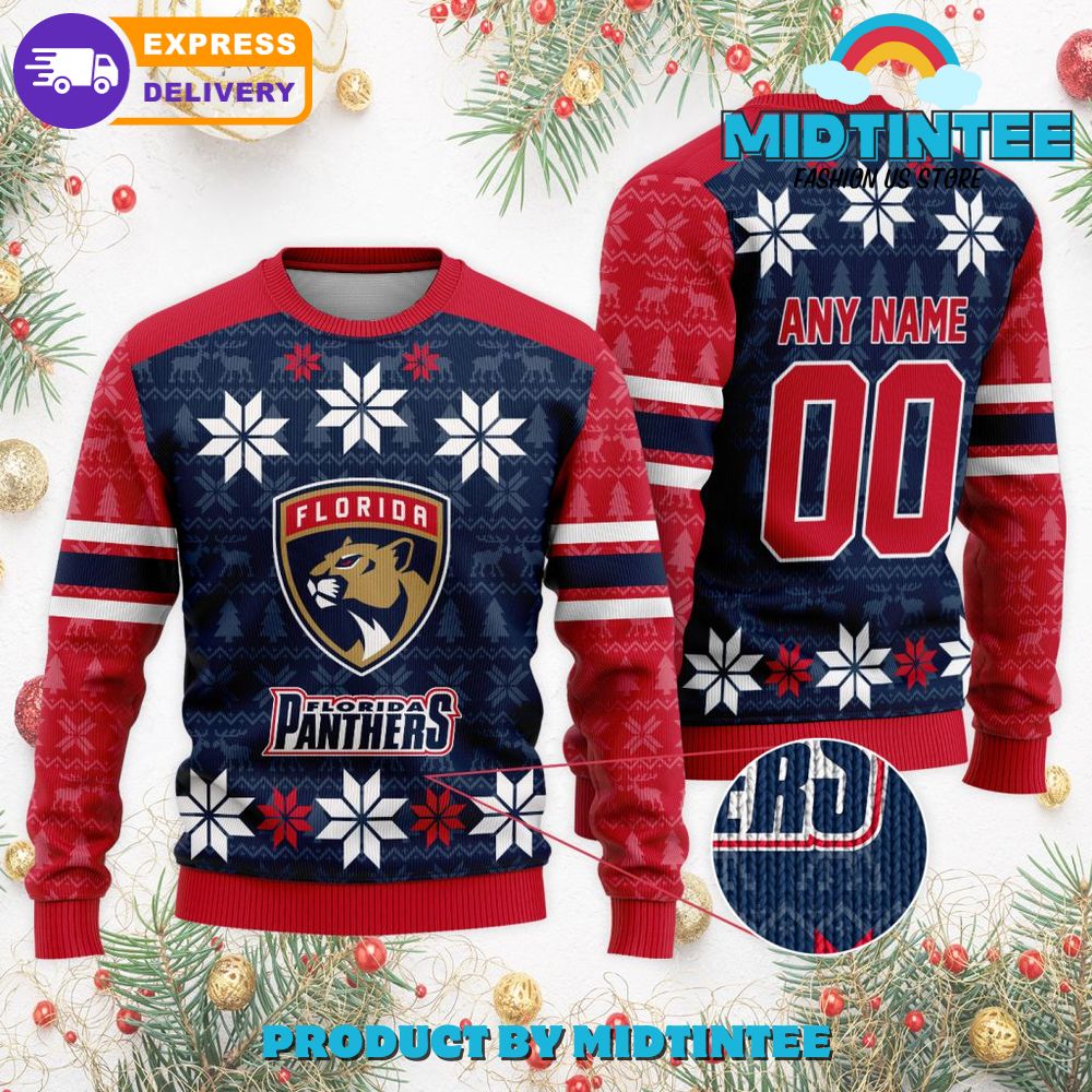 NHL Florida Panthers Ugly Sweater For Christmas