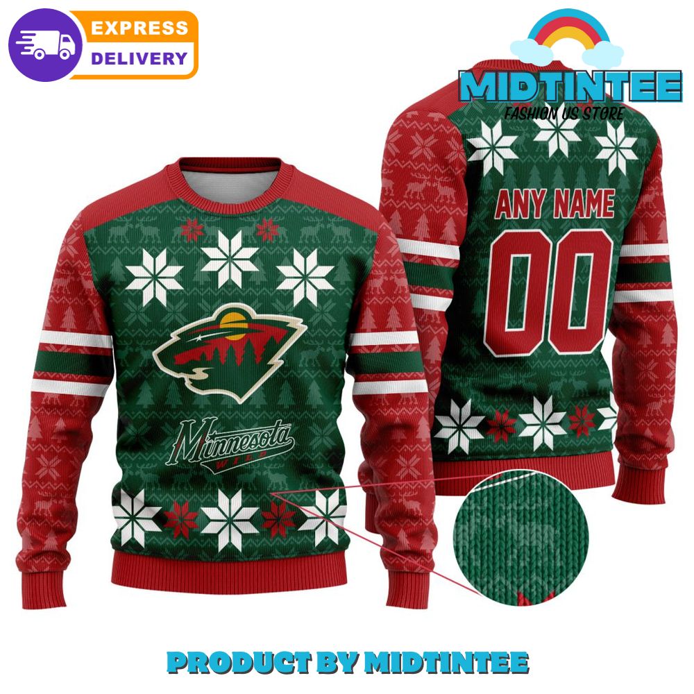 NHL Minnesota Wild Ugly Sweater For Christmas