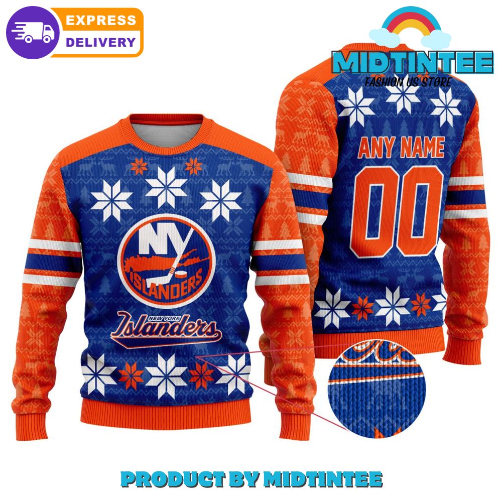 NHL New York Islanders Ugly Sweater For Christmas