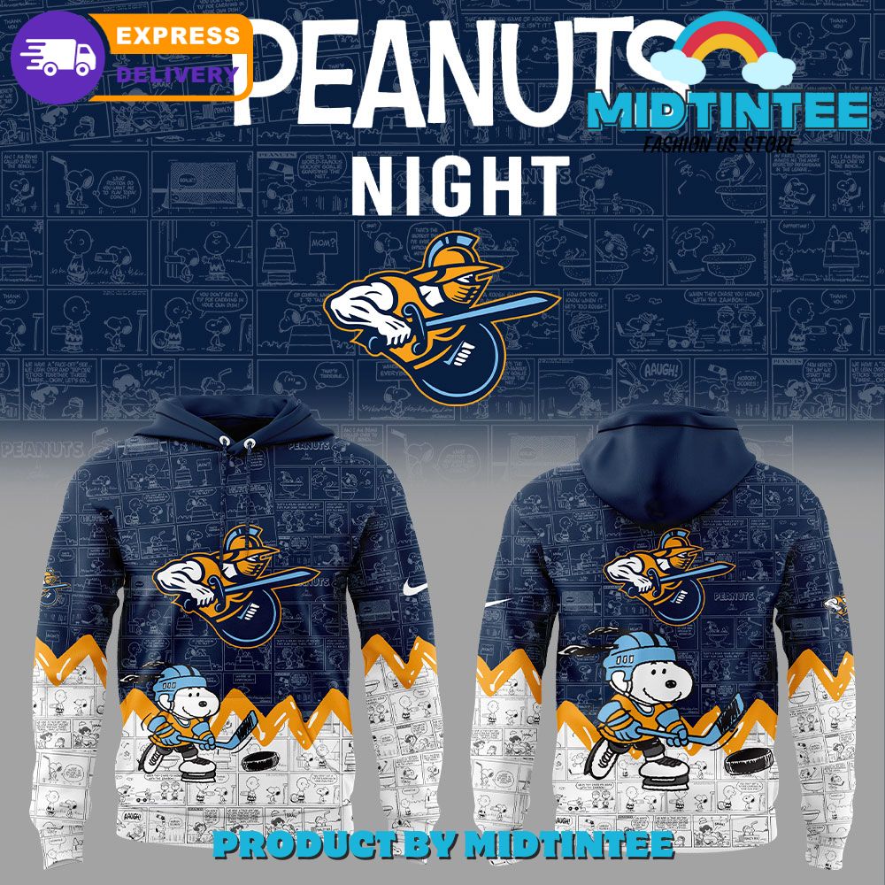Atlanta Gladiators 75th Anniversary of Peanuts Hoodie Set