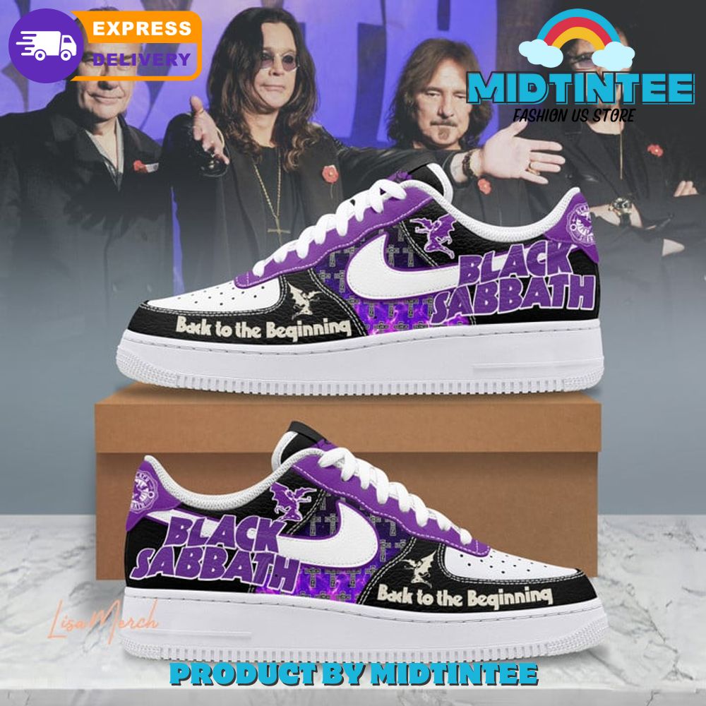 Black Sabbath Back To The Beginning Nike Air Force 1