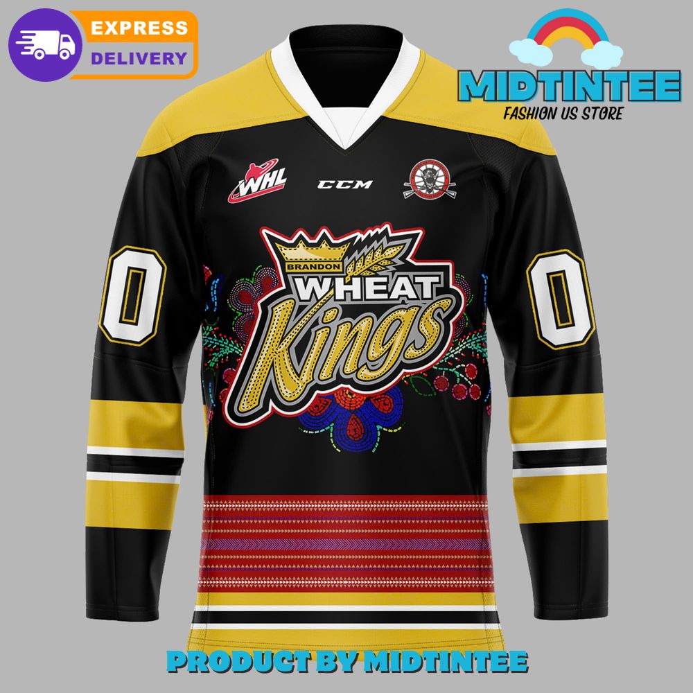 Brandon Wheat Kings “Louis Riel Night” Hockey Jersey