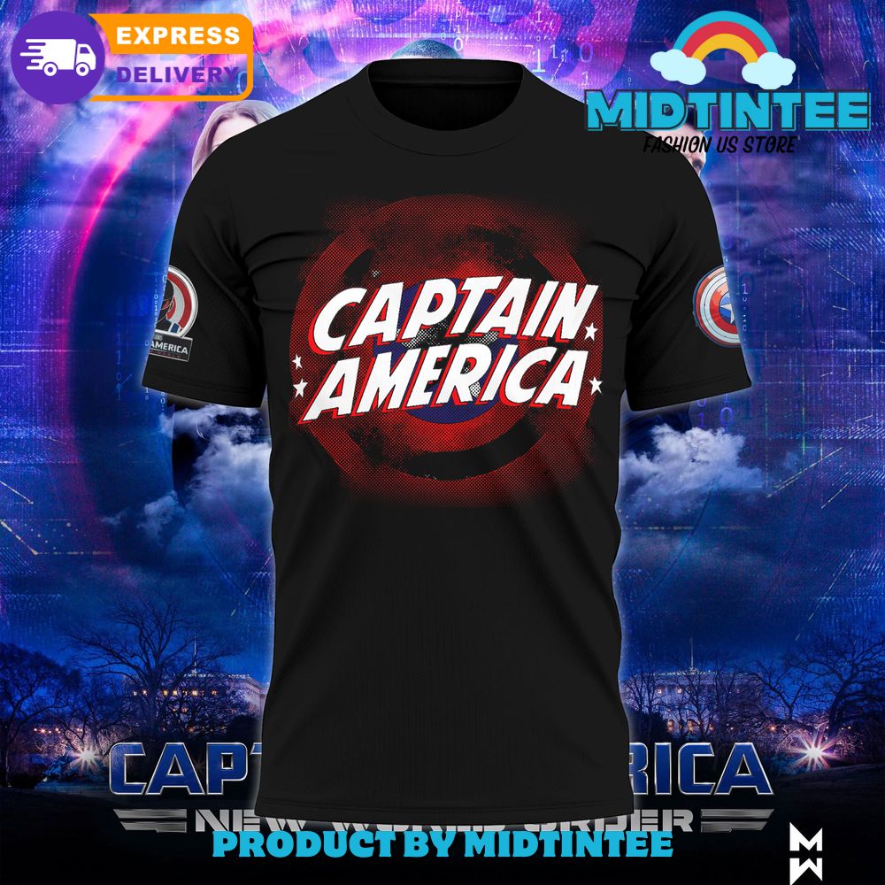 Captain America 2025 Brave New World Shirt