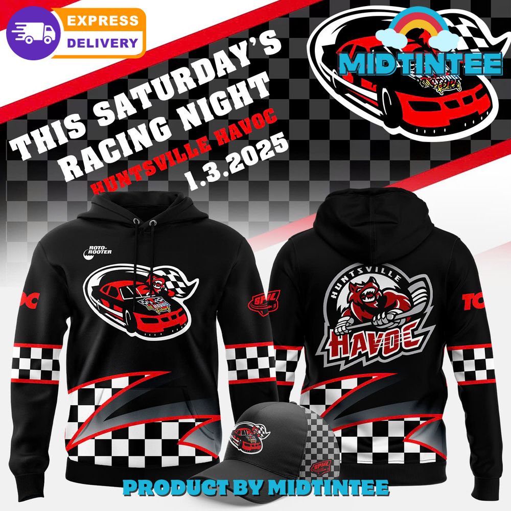 Huntsville Havoc Racing Night 2025 New Hoodie Set