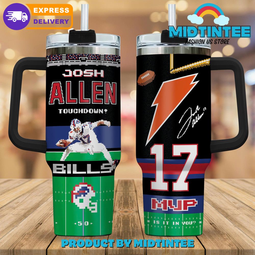 Josh Allen NFL MVP Limited Edition Stanley Tumbler