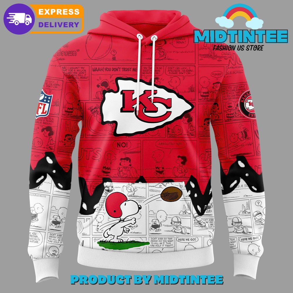 Kansas City Chiefs 75th Anniversary of Peanuts Hoodie