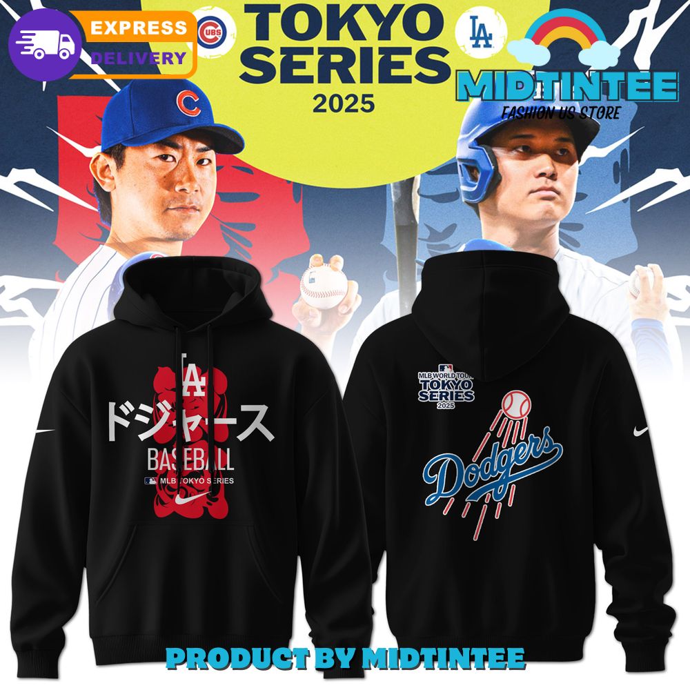 Los Angeles Dodgers Tokyo Series Tour 2025 Hoodie