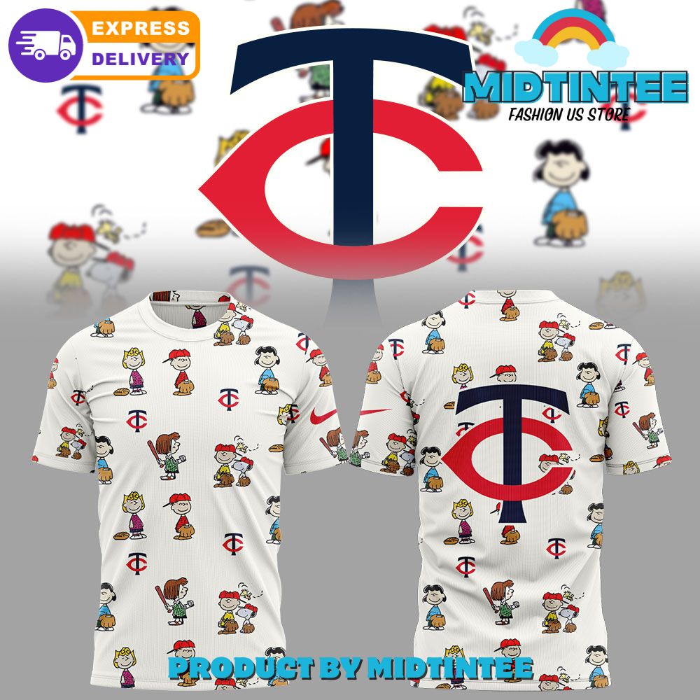 Minnesota Twins Peanuts 75th Anniversary Limited Shirt