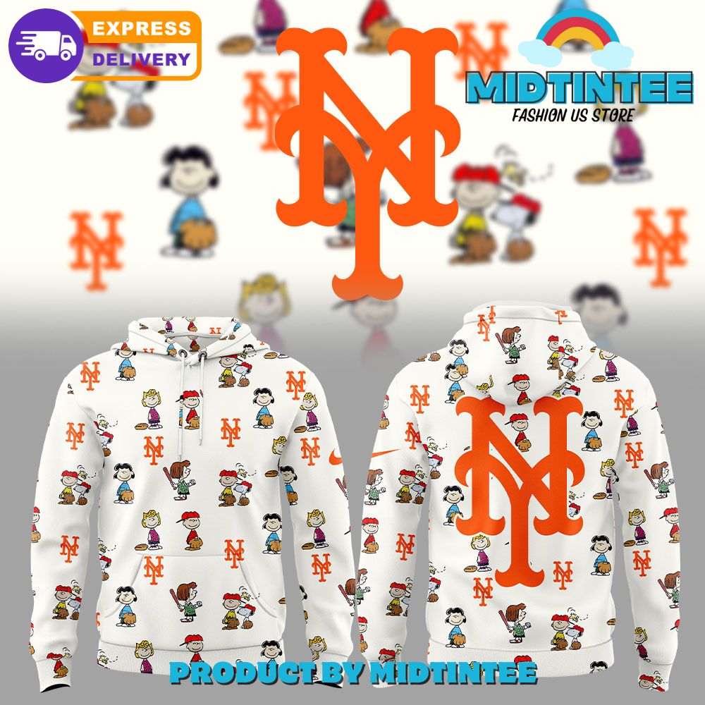 New York Mets Peanuts 75th Anniversary Limited Hoodie Set