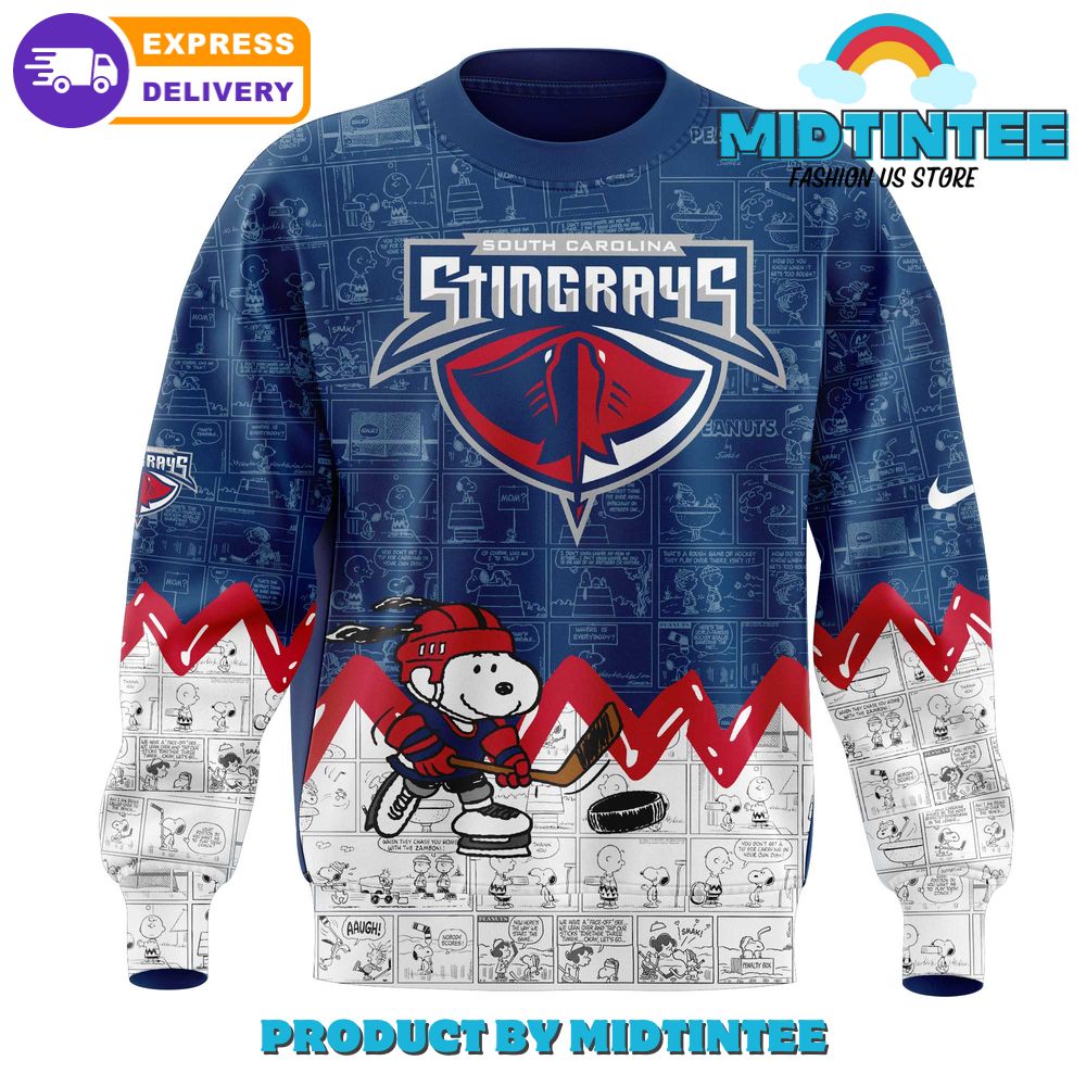 South Carolina Stingrays Anniversary of Peanuts Sweatshirt