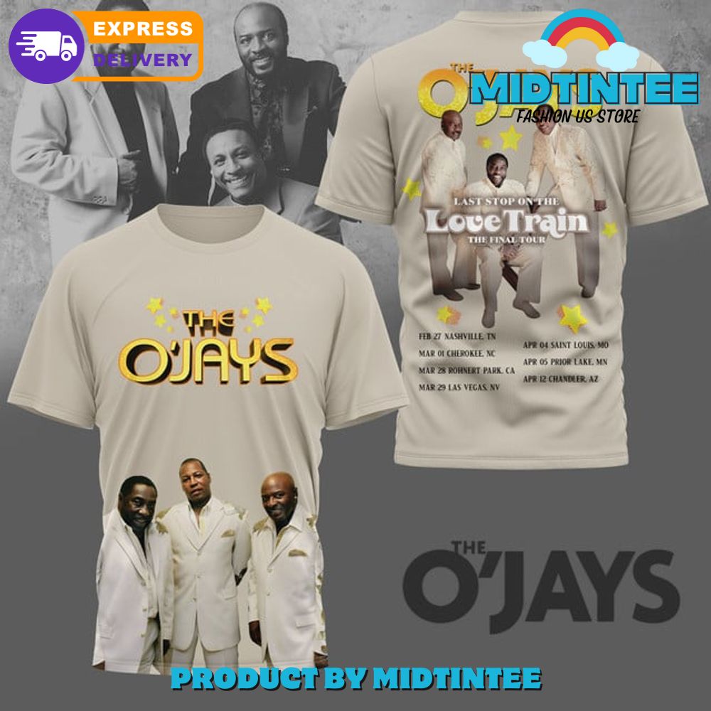 The O’Jays Last Stop On The Love Train 2025 Shirt