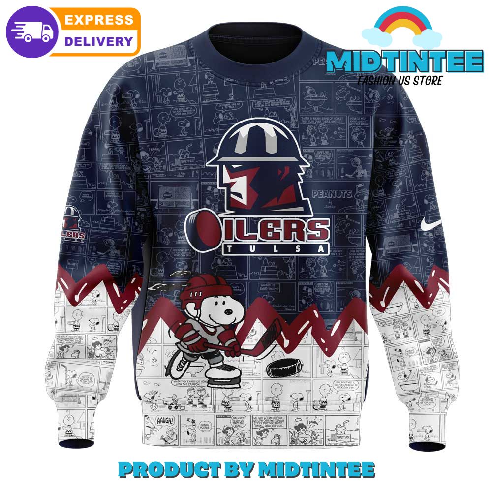 Tulsa Oilers 75th Anniversary of Peanuts Sweatshirt