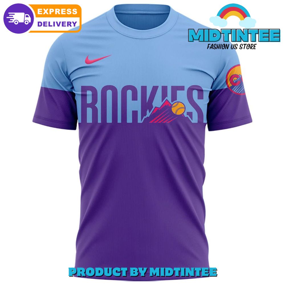 Colorado Rockies Nike 2025 City Connect Pullover Shirt