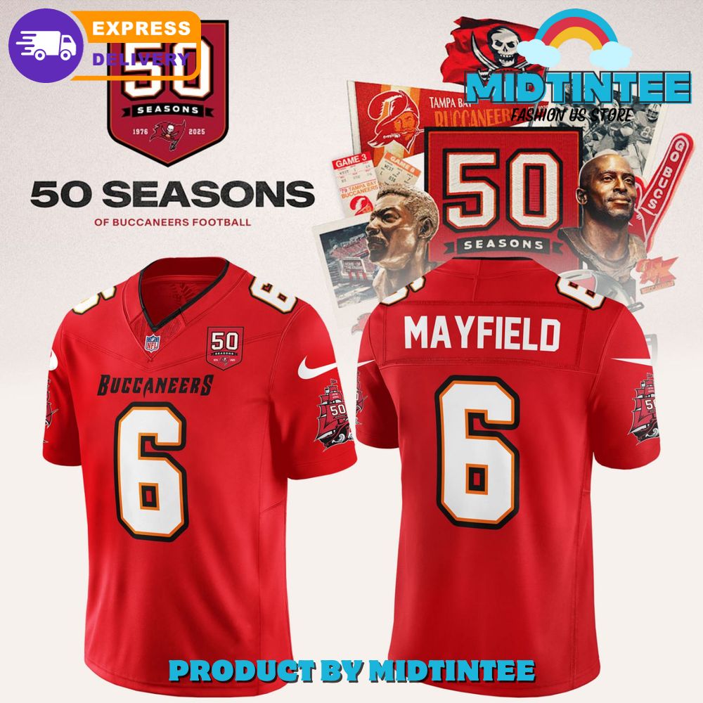 Tampa Bay Buccaneers Celebrate 50th Season New Jersey