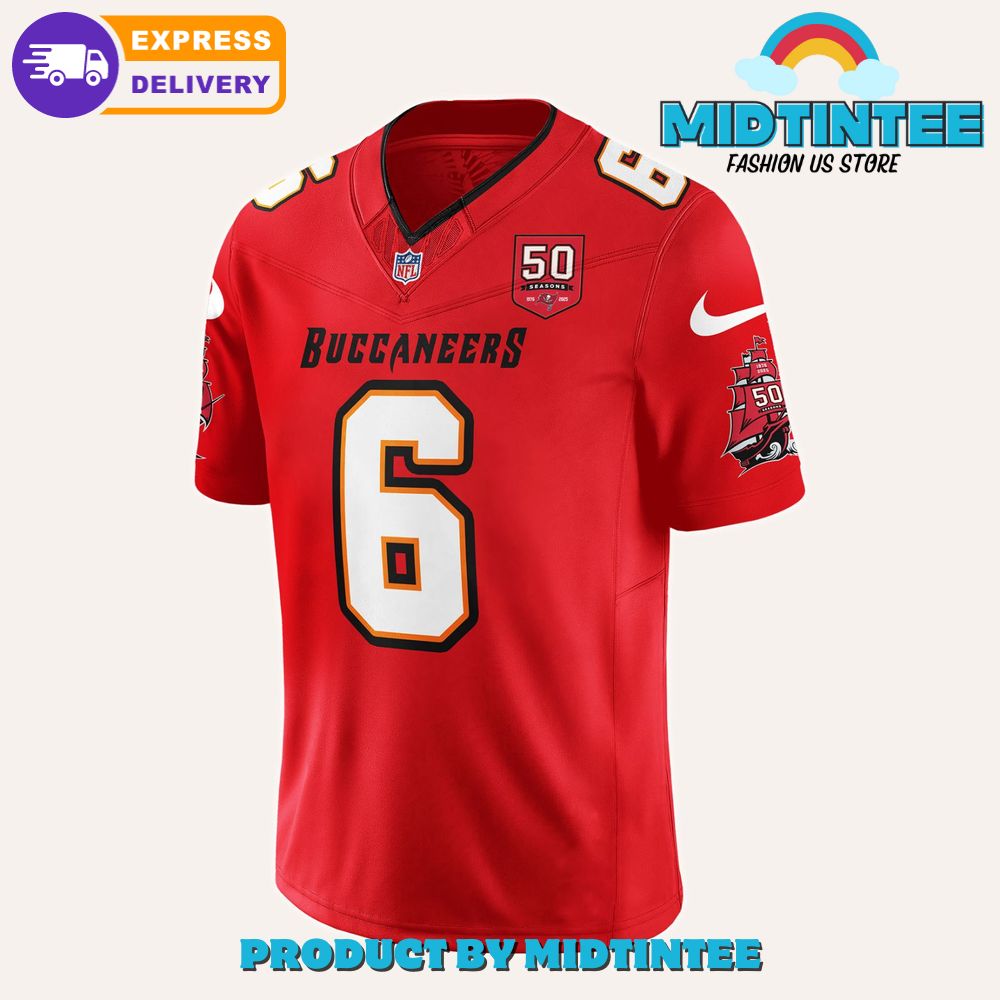 Tampa Bay Buccaneers Celebrate 50th Season New Jersey