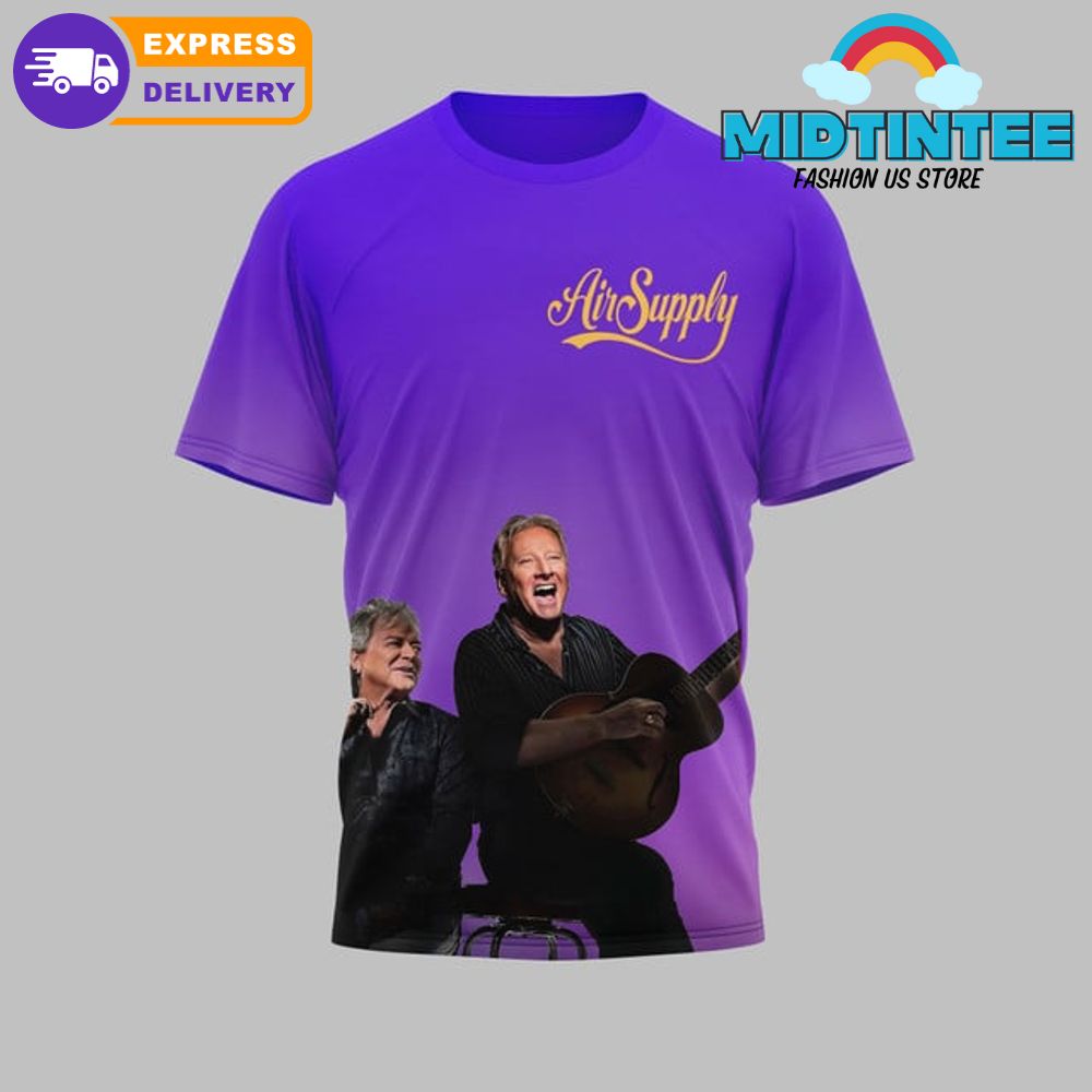 Air Supply 50th Anniversary Celebration 2025 Shirt