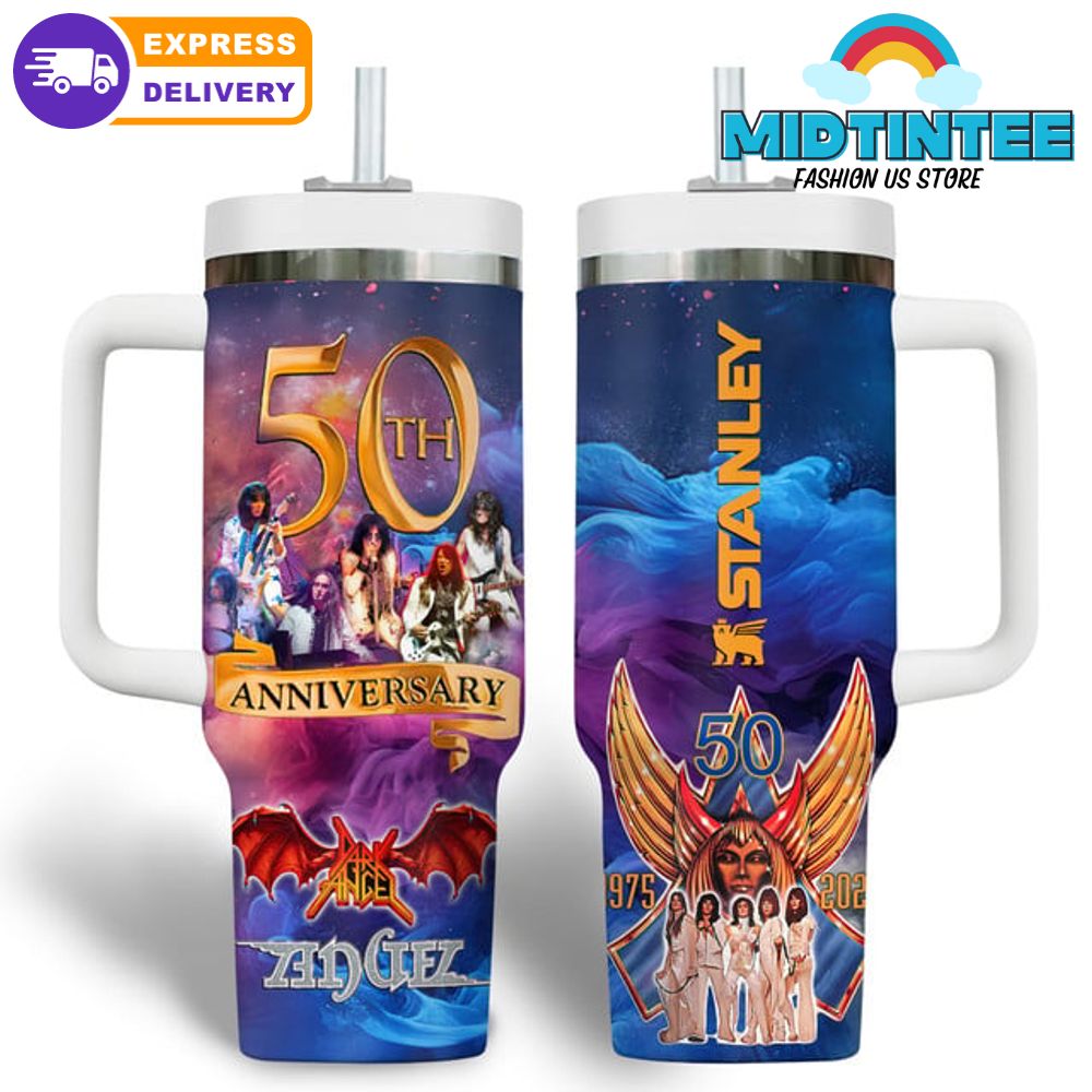 Angel Helluva Band 50th Anniversary Stanley Tumbler