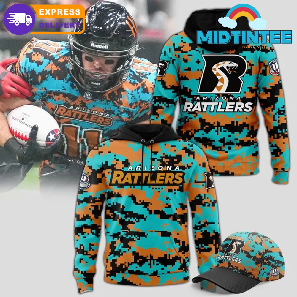 Arizona Rattlers Military Nights Special Hoodie Set 2025
