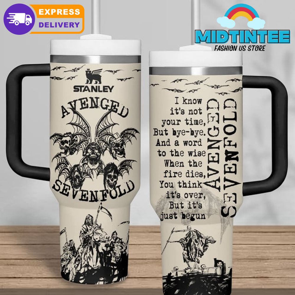 Avenged Sevenfold Band New 2025 Premium Stanley Tumbler