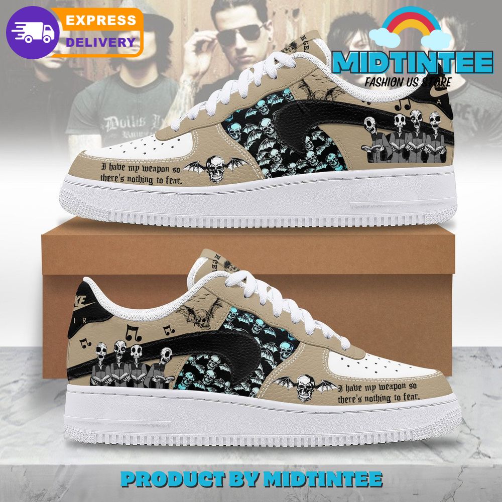 Avenged Sevenfold Life Is But A Dream Nike Air Force 1