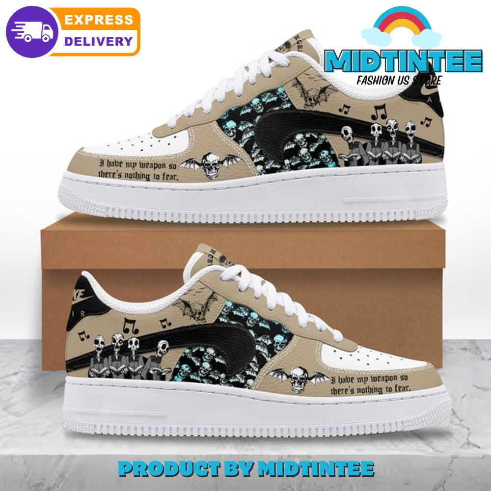 Avenged Sevenfold Life Is But A Dream Nike Air Force 1