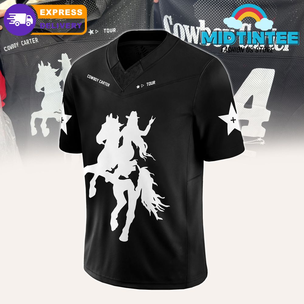 Beyoncé Cowboy Carter Tour 2025 Jersey – Black