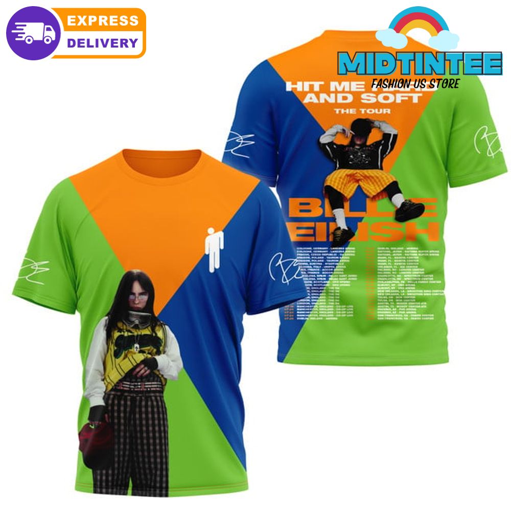 Billie Eilish Hit Me Hard and Soft The Tour 2025 Shirt