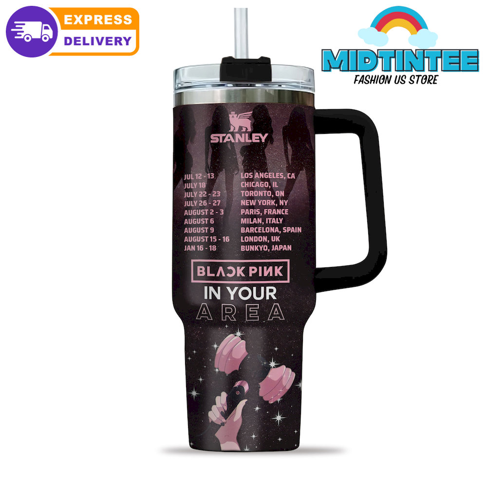 Blackpink Deadline World Tour 2025 Limited Edition Stanley Tumbler