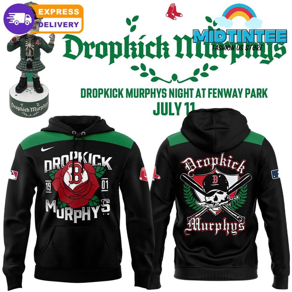 Boston Red Sox x Dropkick Murphys Night 2025 Hoodie Set